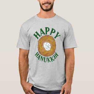 Latkes Happy Hanukkah Chanukah Juwish Holidays T-Shirt