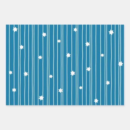 Latkes Laughter Light Modern Typografie Hanukkah Geschenkpapier Set (Vorderseite 2)