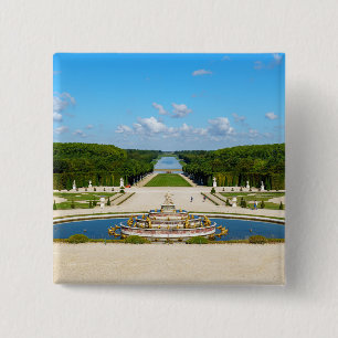 Latona-Brunnen und Grande Perspective, Versaille Button
