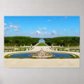 Latona Fountain and Grande Perspective, Versailles Poster (Vorne)