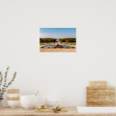 Latona Fountain and Grande Perspective, Versailles Poster (Küche)