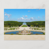 Latona Fountain and Grande Perspective, Versailles Postkarte (Vorderseite)