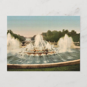 Latone Basin, II, Versailles, Frankreich Vintag P Postkarte