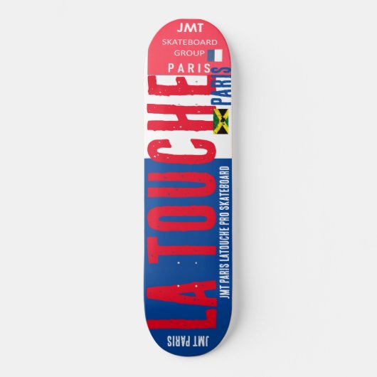 LATOUCHE JMT PARIS 8 1/4" Skateboarddecke Skateboard (Vorderseite)
