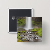 Latourell Falls, Columbia River Gorge, Oregon, Button (Vorne & Hinten)