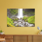 Latourell Falls, Columbia River Gorge, Oregon, Leinwanddruck (Insitu (Wohnzimmer))