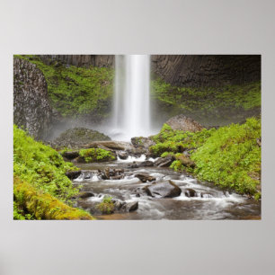 Latourell Falls, Columbia River Gorge, Oregon, Poster