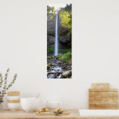 Latourell Falls in der Columbia-Schlucht Poster (Küche)