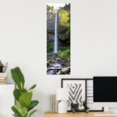 Latourell Falls in der Columbia-Schlucht Poster (Heimbüro)