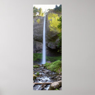 Latourell Falls in der Columbia-Schlucht Poster