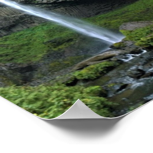 Latourell Falls, Oregon Poster (Ecke)