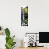 Latourell Falls Panorama Poster (Heimbüro)
