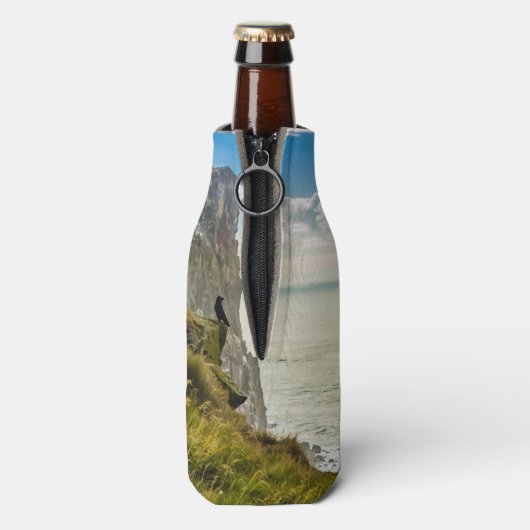 Latrabjarg, Island Flaschenkühler (Flasche Rückseite)