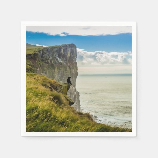 Latrabjarg, Island Serviette (Vorderseite)