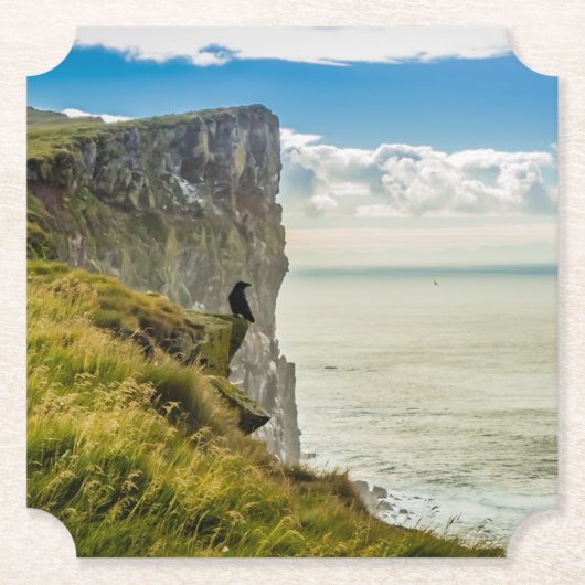 Latrabjarg, Island Untersetzer (Vorderseite)