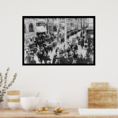 Latrobe, PA Striking Miners Parade 1912 Poster (Küche)