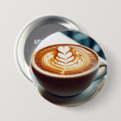 Latte Art Button (Vorne & Hinten)