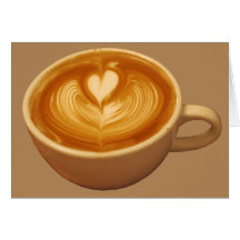 Latte Art Coffee Liebe
