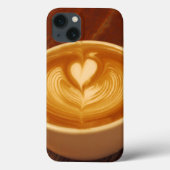 Latte Art Coffee Liebe Case-Mate iPhone Hülle (Rückseite)