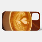 Latte Art Coffee Liebe Case-Mate iPhone Hülle (Rückseite (Horizontal))