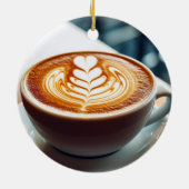 Latte Art Keramik Ornament (Hinten)