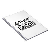 Latte Art Notizblock (Rechte Seite)