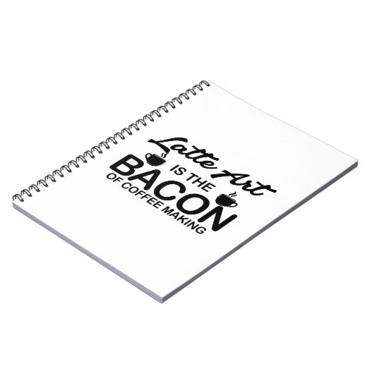 Latte Art Notizblock (Linke Seite)