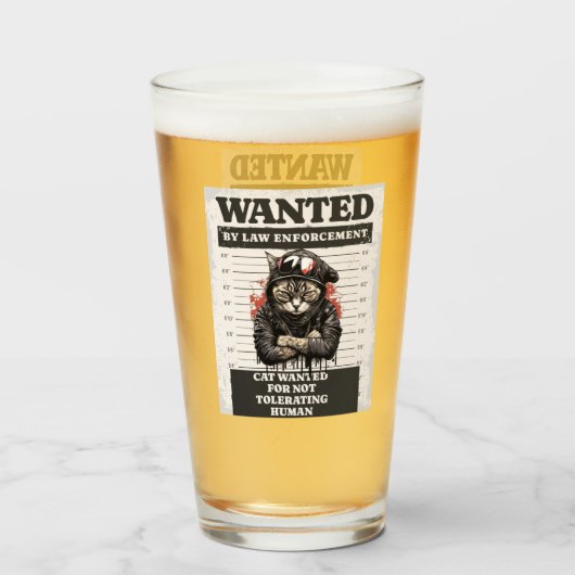 Latte-Becher Glas (Vorne (Gefüllt))