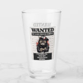 Latte-Becher Glas (Vorderseite)