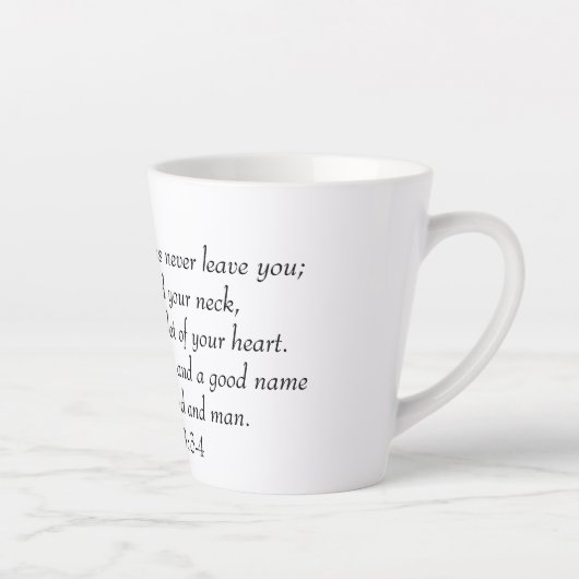 Latte-Becher Milchtasse (Rechts)