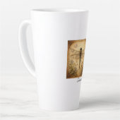 Latte-Becher Milchtasse (Linke Ecke)