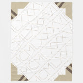 Latte Blanket Fleecedecke (Vorderseite)