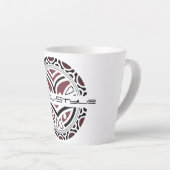 Latte Cagou-Style Milchtasse (Rechte Ecke)