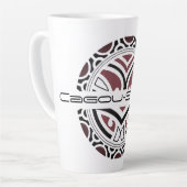 Latte Cagou-Style Milchtasse (Linke Ecke)