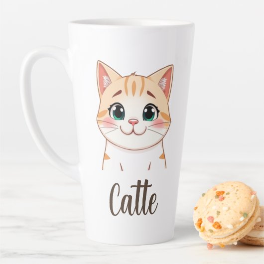 Latte Catte Tasse (Beispiel)