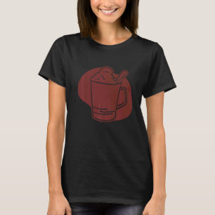 Latte Coffe Cup T-Shirt