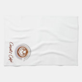 Latte Coffee Café Geschirrtuch (Horizontal)