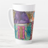 Latte Coffee Tasse (Linke Ecke)