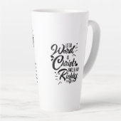 Latte Coffee Tasse - Heilsgebet - Glaube (Rechte Ecke)