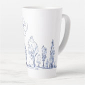 Latte Flying Eichhörnchen-Tasse Milchtasse (Rechte Ecke)