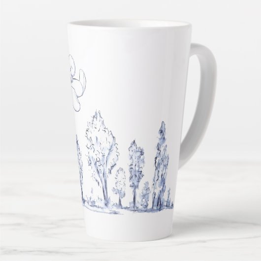 Latte Flying Eichhörnchen-Tasse Milchtasse (Rechte Ecke)