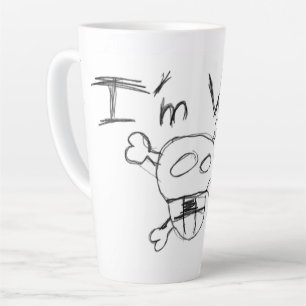 Latte Ich Woking Milchtasse