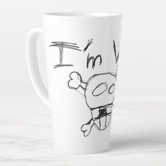Latte Ich Woking Milchtasse (Linke Ecke)
