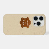 Latte iPhone Hülle (Rückseite (Horizontal))