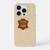 Latte iPhone Hülle (Rückseite)