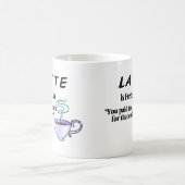 Latte ist für… französisch kaffeetasse (Mittel)