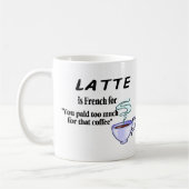Latte ist für… französisch kaffeetasse (Links)