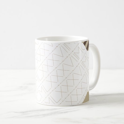 Latte Kaffeetasse (VorderseiteRechts)