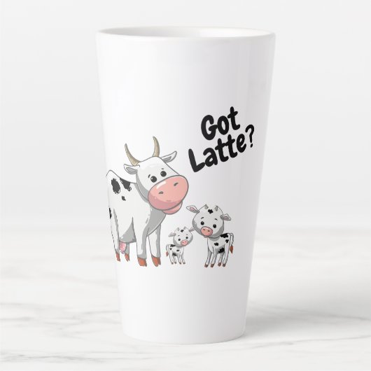 Latte Kühe Milchtasse (Vorderseite)