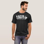 Latte Larry&x27;s&quot;Better Boans & amp; Real Sc T-Shirt (Vorne ganz)